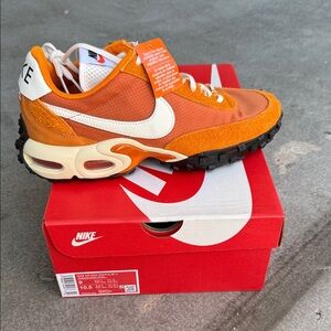 Nike Orange and Cream Trail-Inspired Waffle Runner